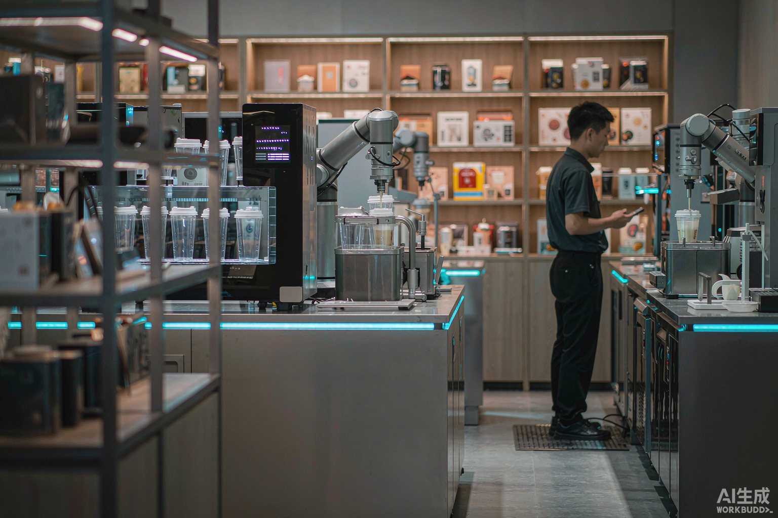 茶饮门店上智能设备，单台5万员工减半