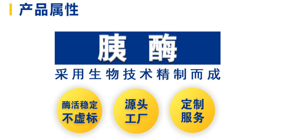 东恒华道厂家直供4000u/g食品级胰酶 动物蛋白水解胰蛋白酶